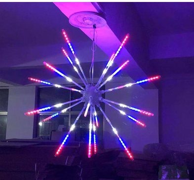 Internally Controlled Firework Pendant Christmas decoration light by JKPARKRIDES