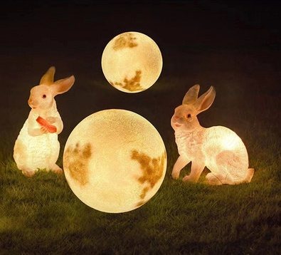 lunarRotomoulded ball Christmas decoration light by JKPARKRIDES