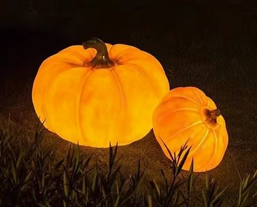 Pumpkin Christmas decoration light by JKPARKRIDES
