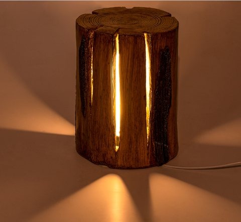 Tree Stump Christmas decoration light by JKPARKRIDES