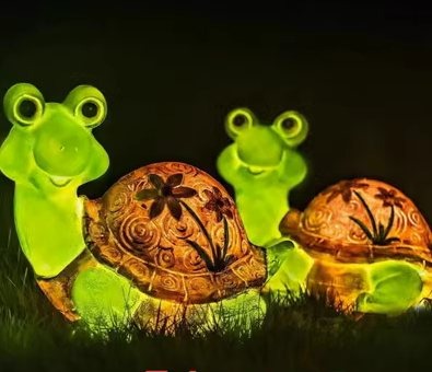 Tortoise Christmas decoration light by JKPARKRIDES