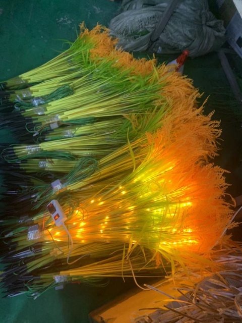 Rice Stalk Christmas decoration light by JKPARKRIDES