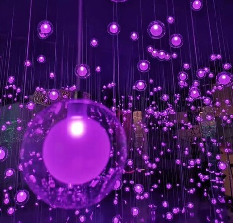 Ball in Ball Christmas decoration light by JKPARKRIDES