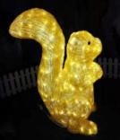 Squirrel Christmas decoration light by JKPARKRIDES