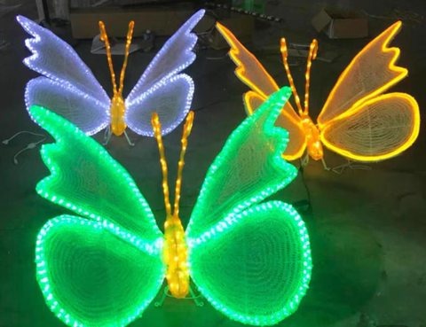 Butterfly Christmas decoration light by JKPARKRIDES
