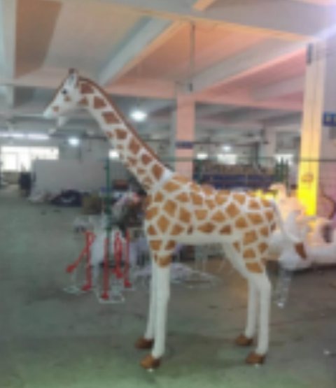 Giraffe Christmas decoration light by JKPARKRIDES