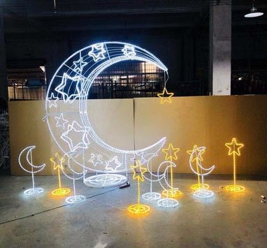 Moon Light Christmas decoration light by JKPARKRIDES