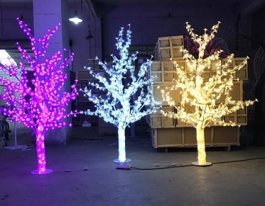 Bauhinia Crystal Tree Christmas decoration light by JKPARKRIDES