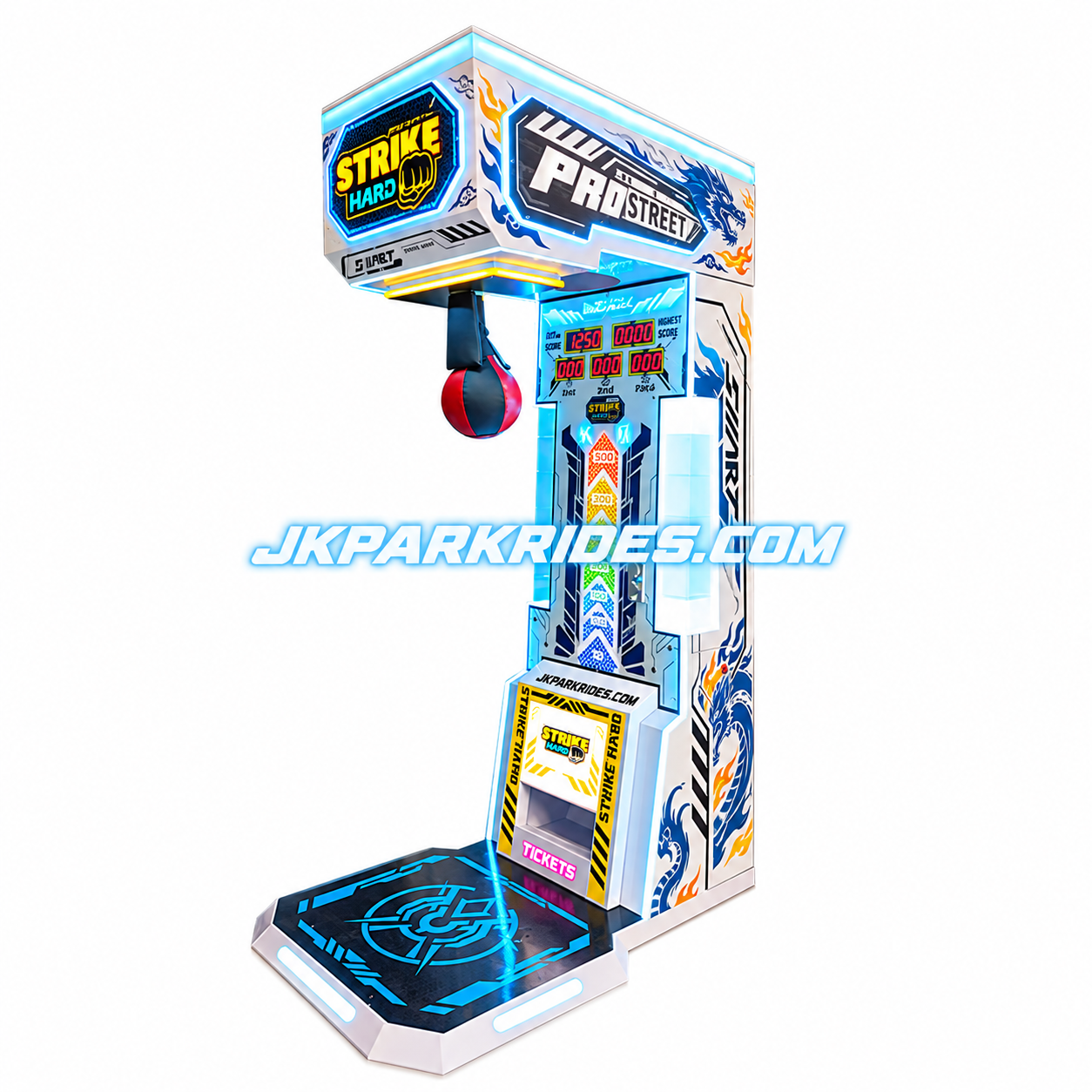 Dragon Fist Power Boxing Machine — JKPARKRIDES product image