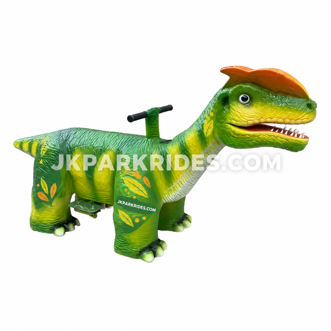 Amusement park electric dinosaur riding on dinosaur electric animal amusement bike — JKPARKRIDES product image