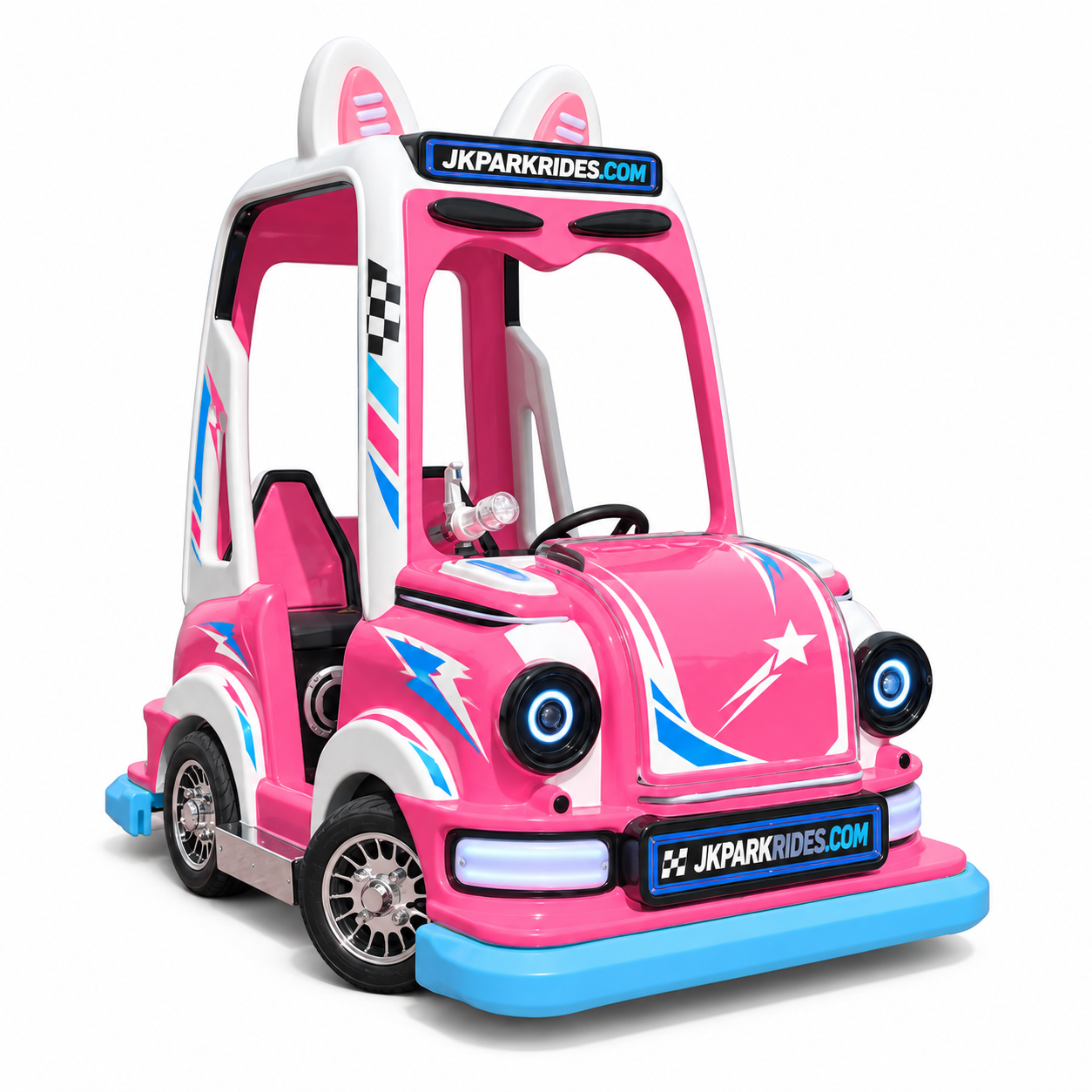 Cute Rabbit Parent Child Super Car, New Choice for Family Fun Play — JKPARKRIDES product image