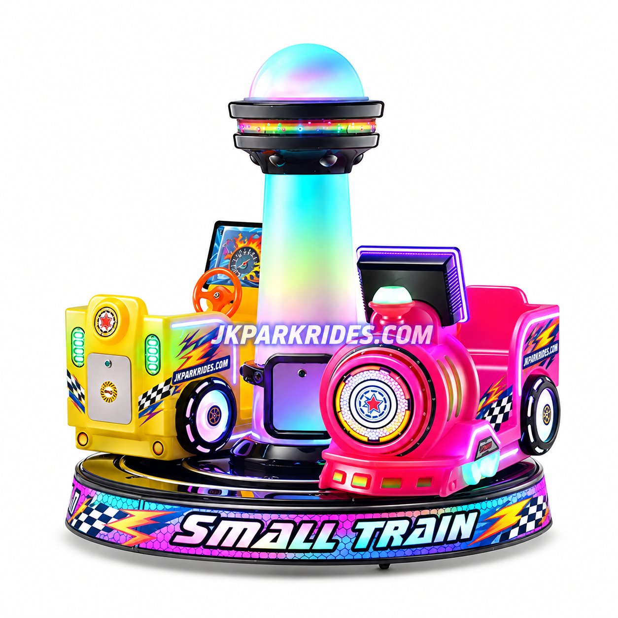 Dreamy Train Double Rotating Shaking Car — JKPARKRIDES product image