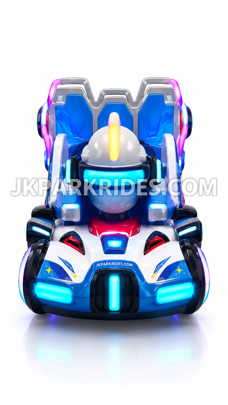Factory sells amusement parks, popular outdoor trackless trains, children's gun games, electric trains — JKPARKRIDES product image