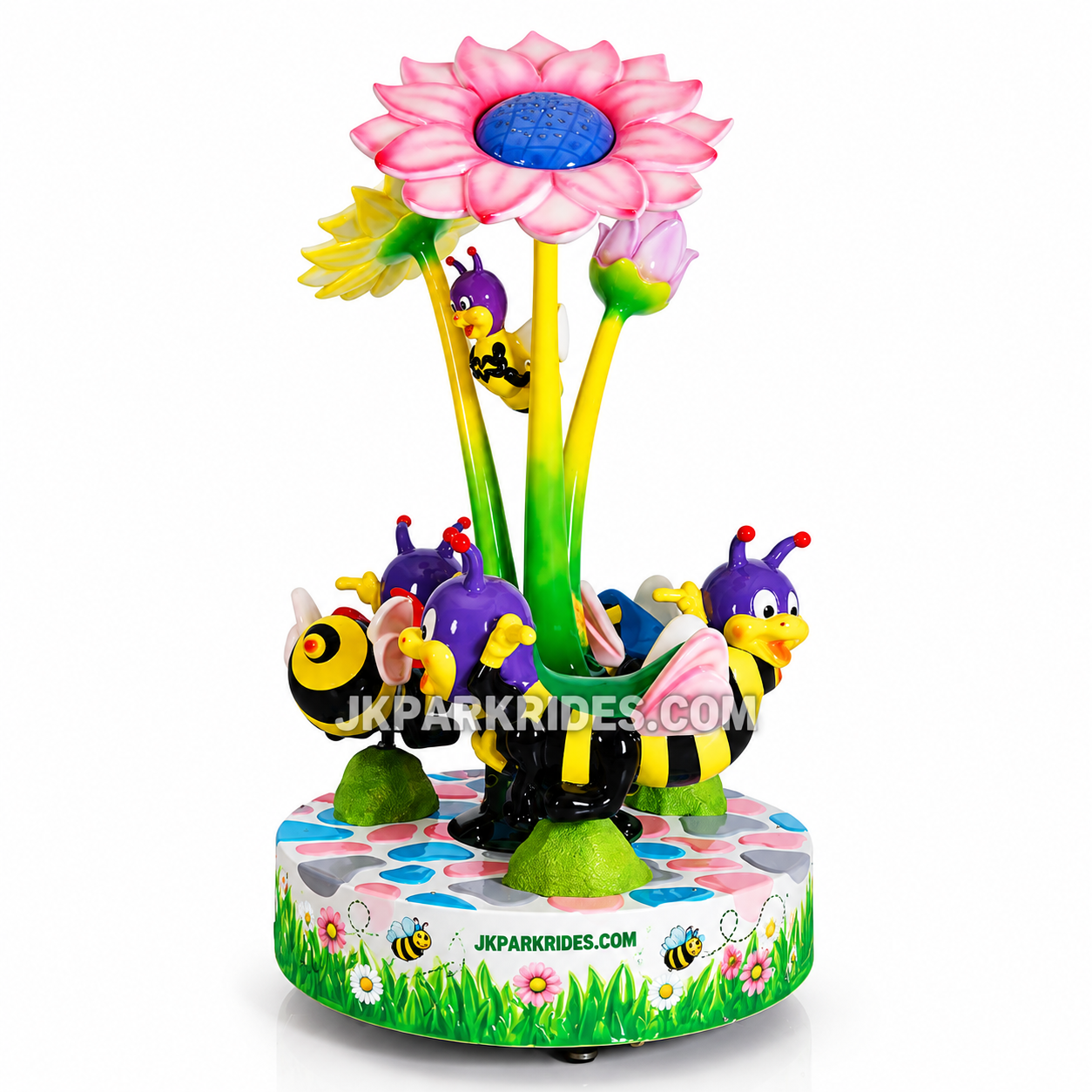 Garden Bee Trio Turning Horse — JKPARKRIDES product image