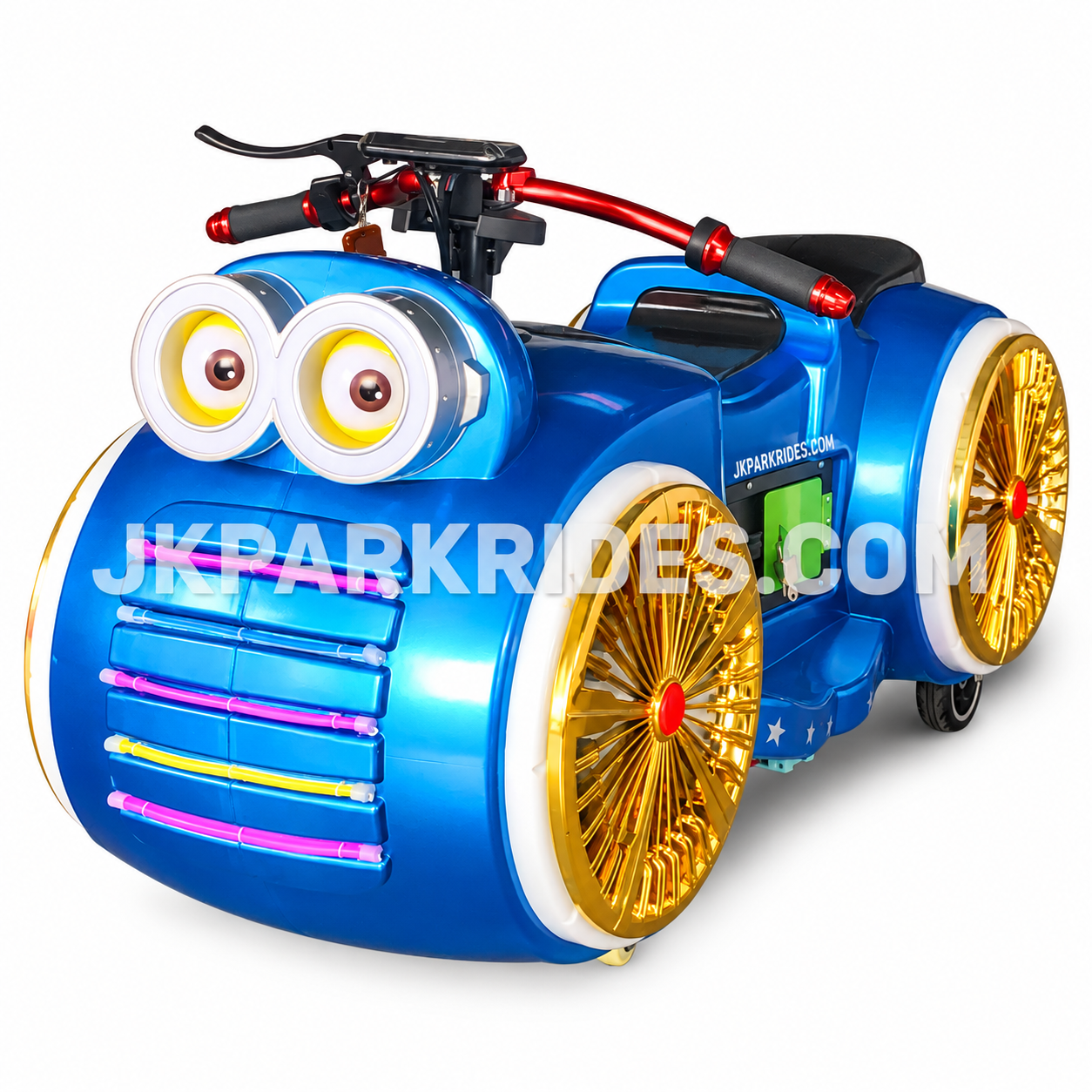 Manufacturer direct sales fashion luxury electric multifunctional children's motorcycle — JKPARKRIDES product image