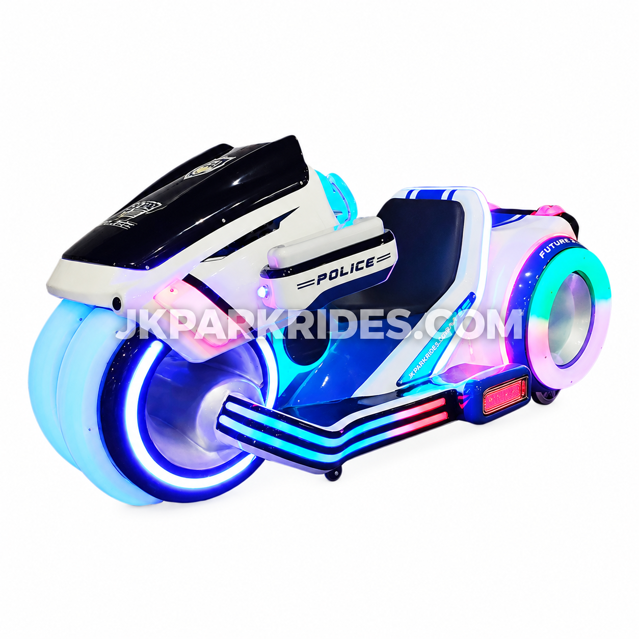 Square amusement equipment, electric motorcycles, light-emitting recreational vehicles, parent-child interaction, shopping malls, scenic commercial stalls — JKPARKRIDES product image