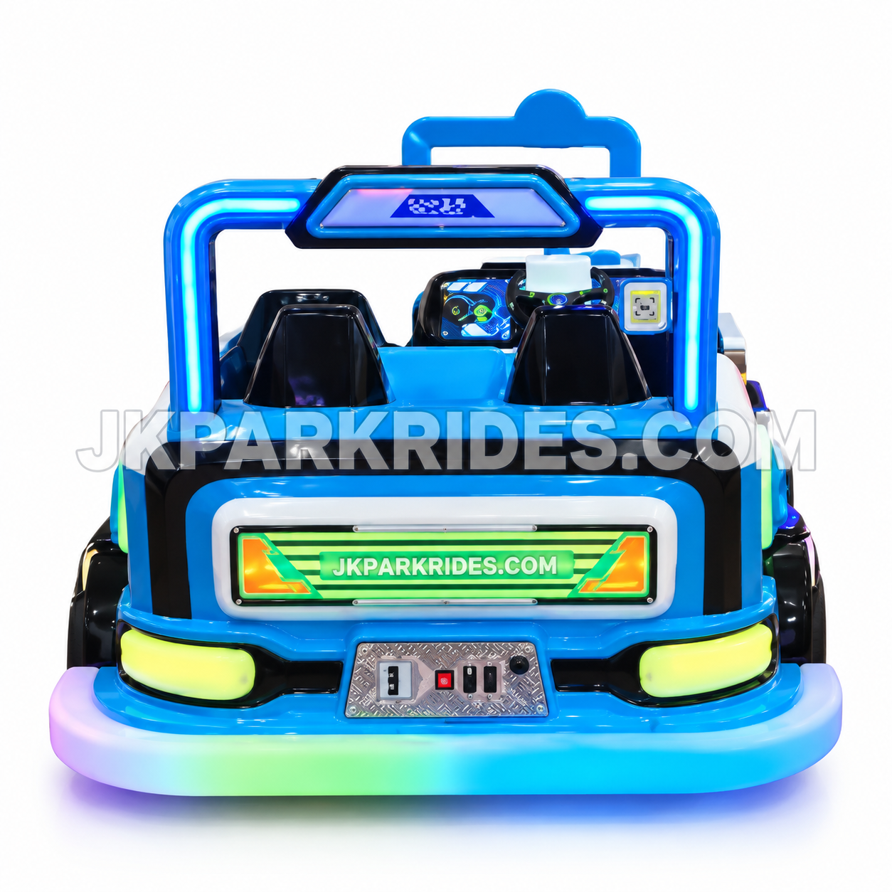 Square entertainment vehicle, children's electric off-road vehicle, parent-child interaction, commercial stalls in amusement parks, parks, and night markets — JKPARKRIDES product image