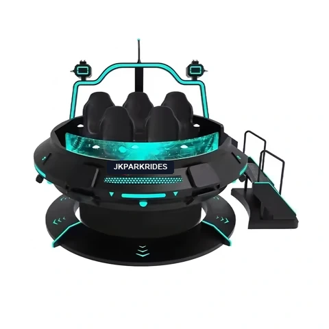 5 Seat UFO VR Spacecraft Simulator — overall equipment view