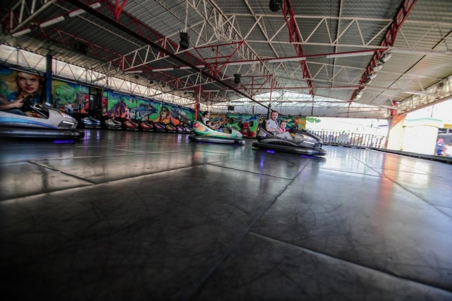 Bumper Cars — additional view of the equipment