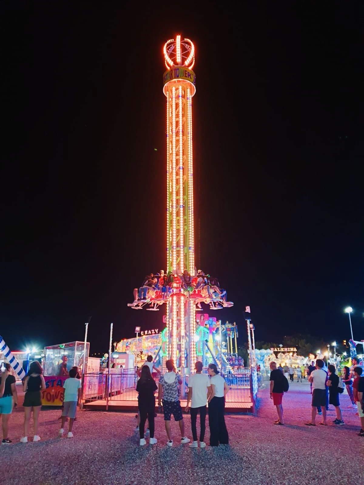 Drop Tower — additional view of the equipment