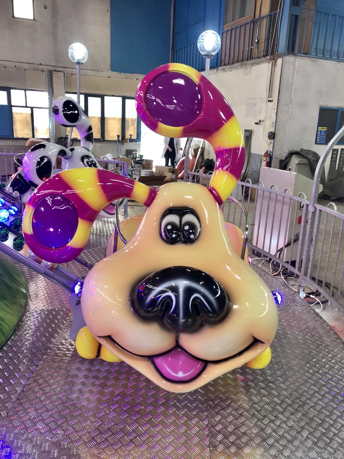 Jumper Dog — seat or equipment detail