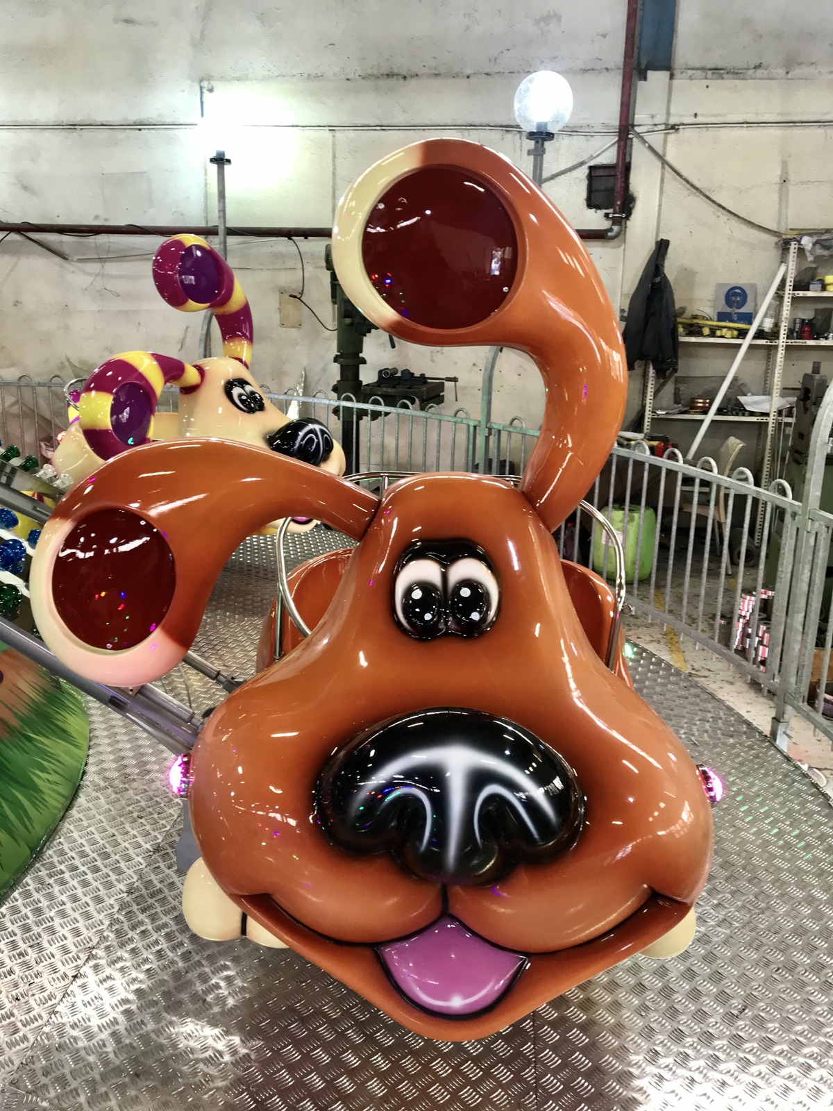 Jumper Dog — seat or equipment detail