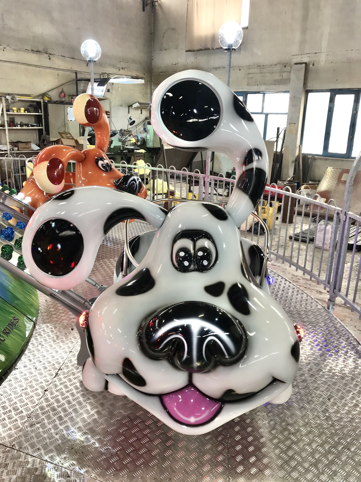 Jumper Dog — seat or equipment detail