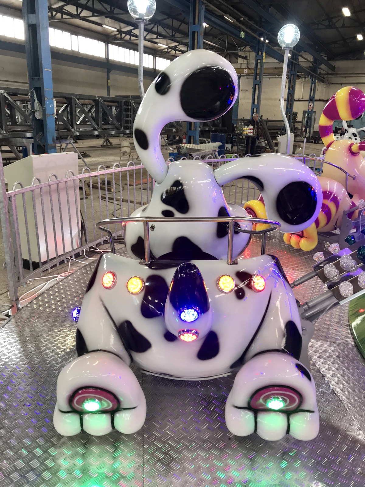 Jumper Dog — seat or equipment detail