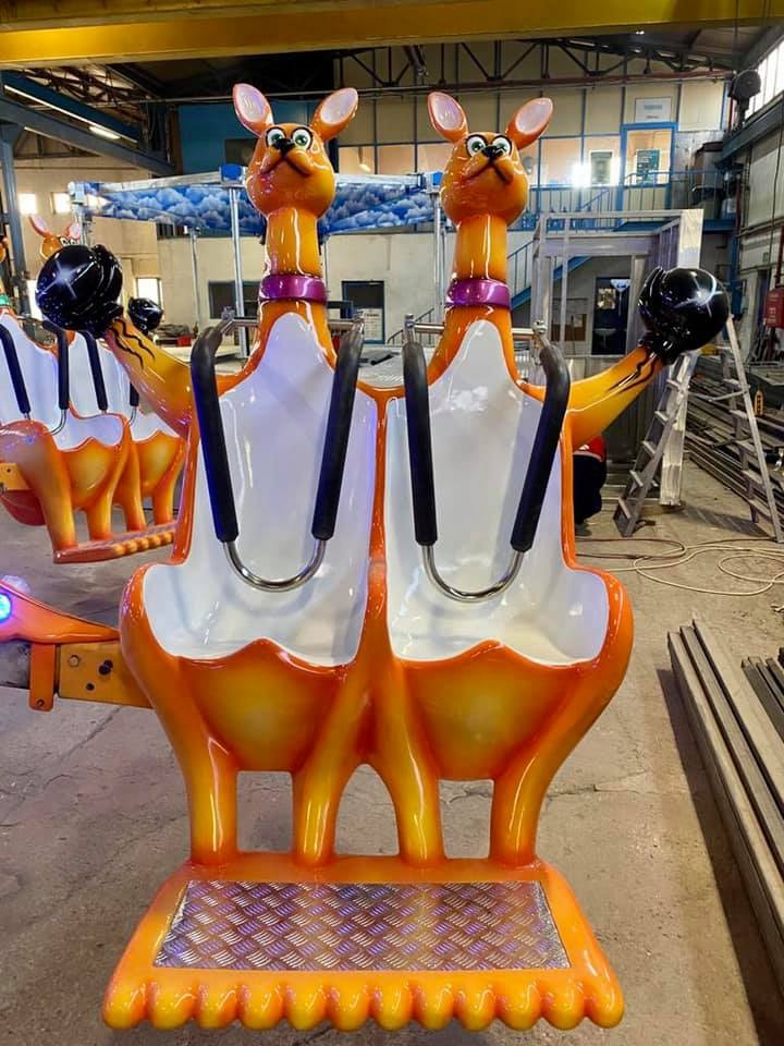 Jumping Kangaroo — seat or equipment detail