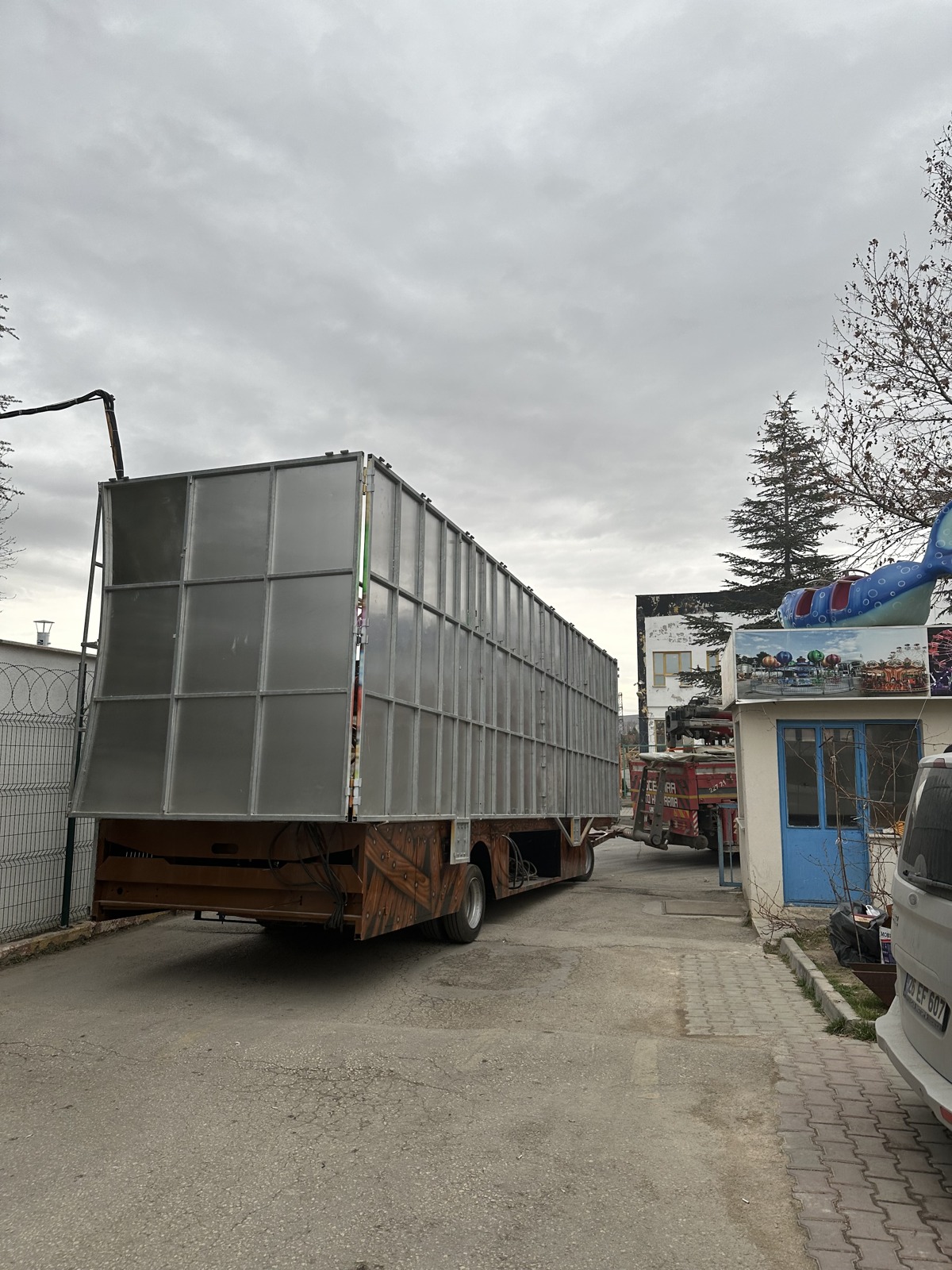 Runaway Train — ride folded or packed for transport