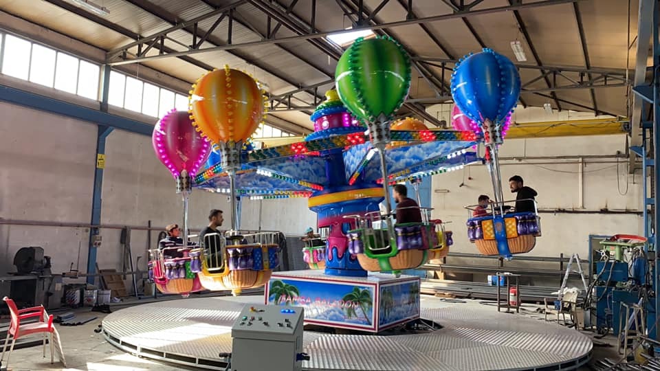 Samba Balloon — additional view of the equipment