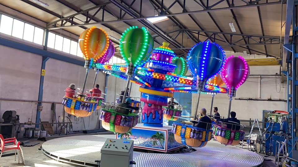 Samba Balloon — additional view of the equipment