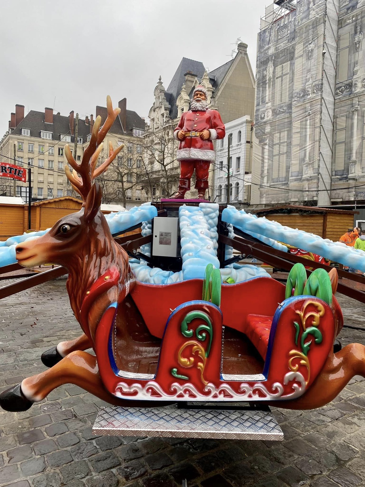 Santa Cars — seat or equipment detail