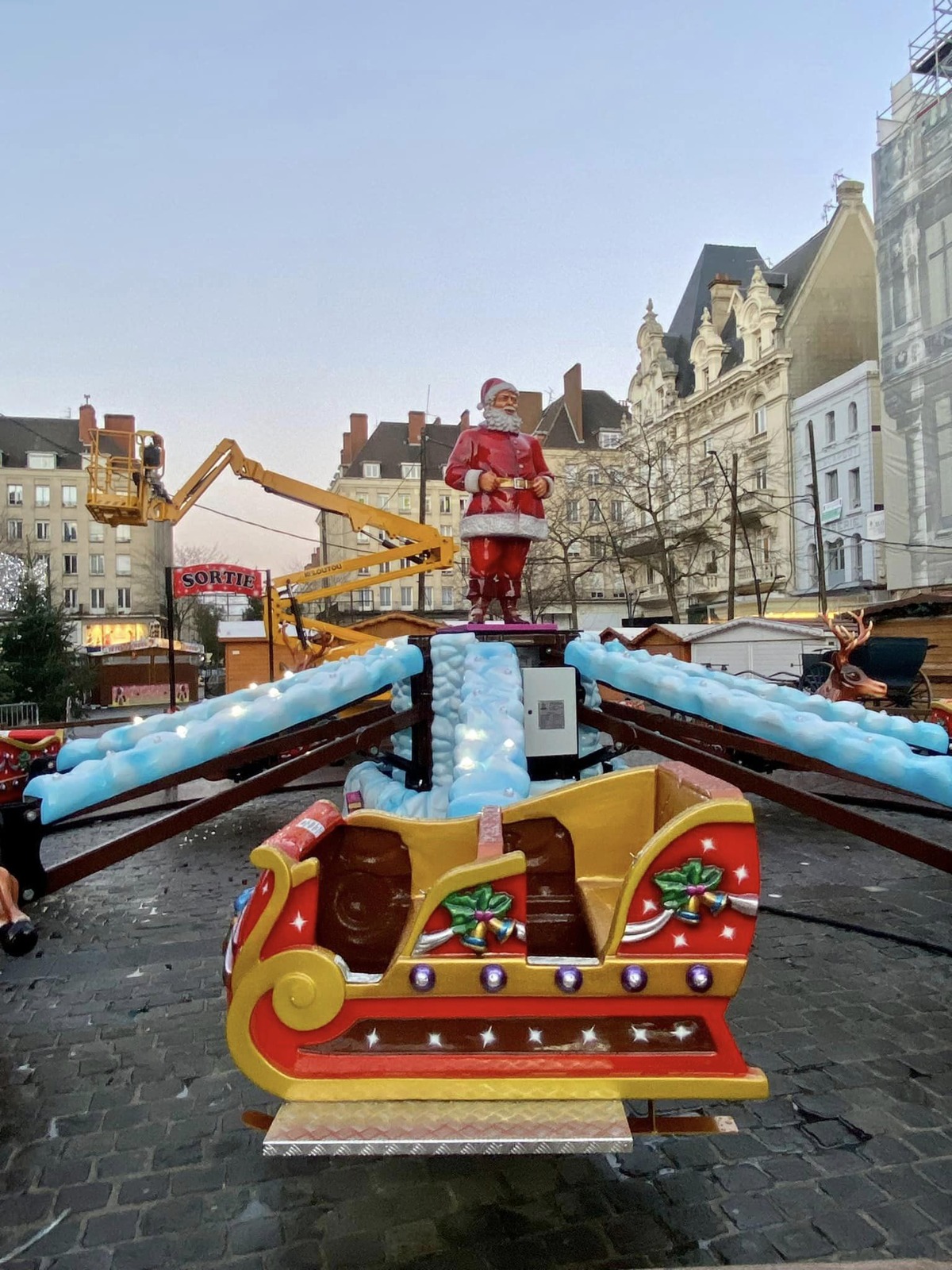 Santa Cars — seat or equipment detail