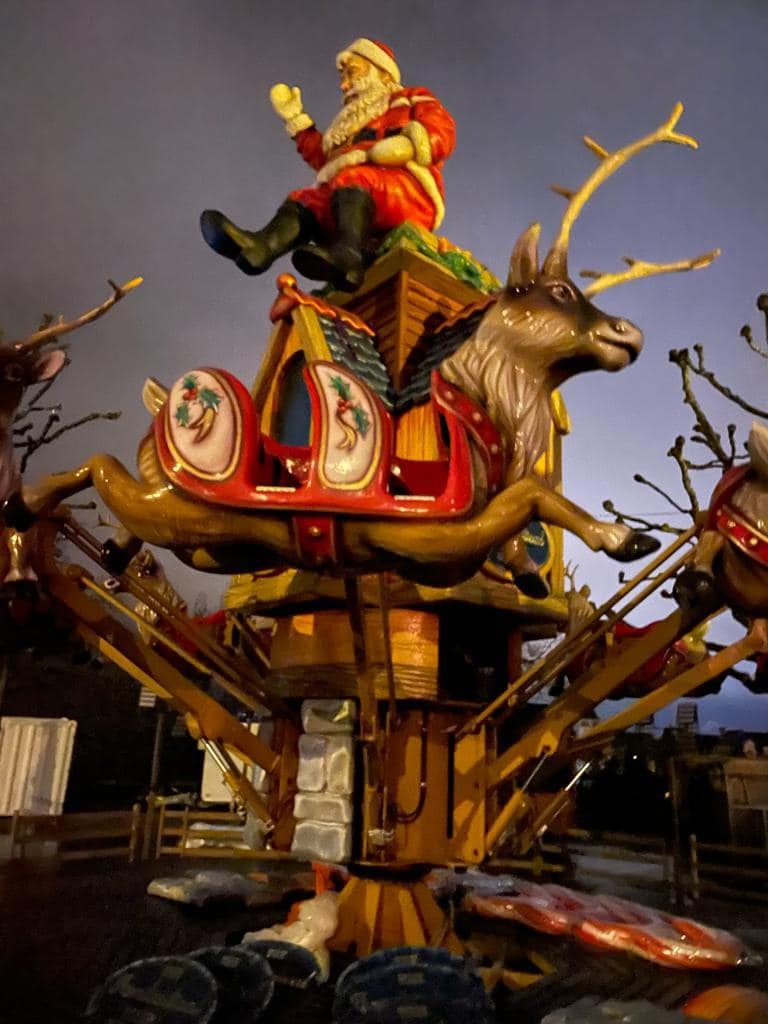 Santa Cars — seat or equipment detail