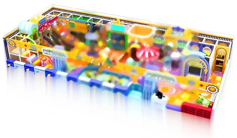 Indoor Playground — equipment and project view