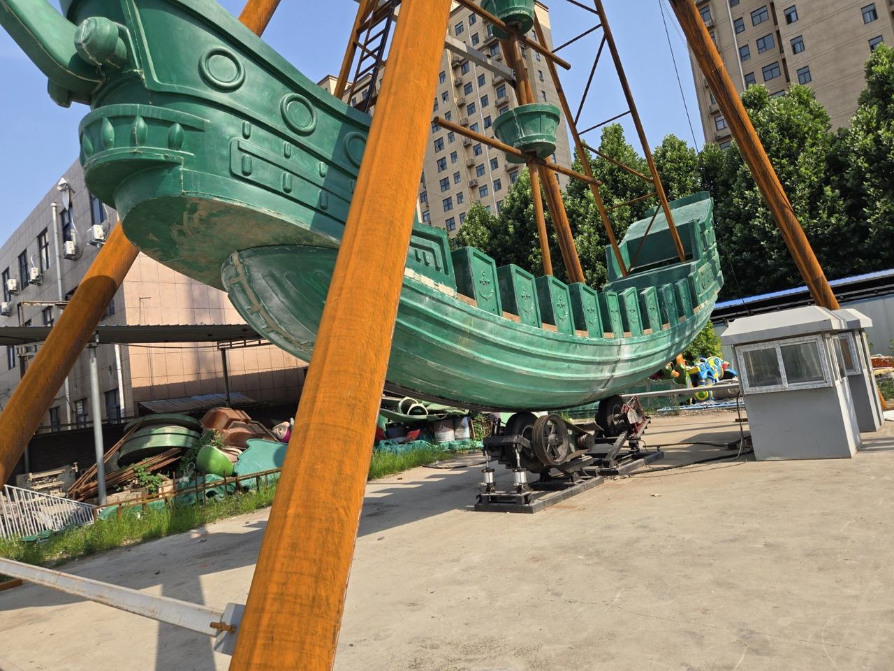 Pirate Ship — fabbrica di navi pirata all'aperto