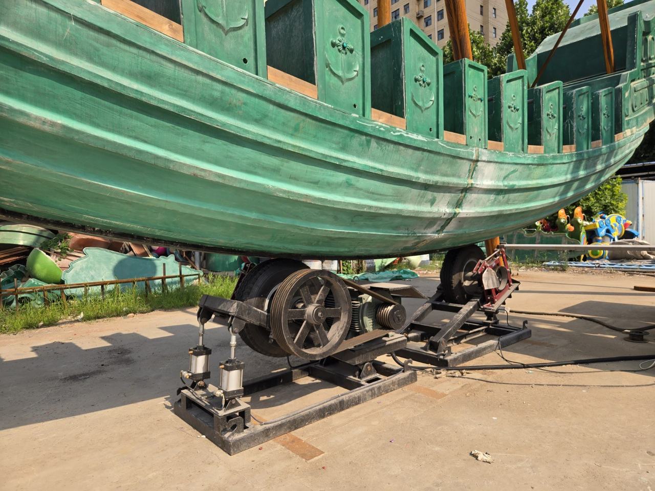Pirate Ship — prova di nave pirata all'aperto