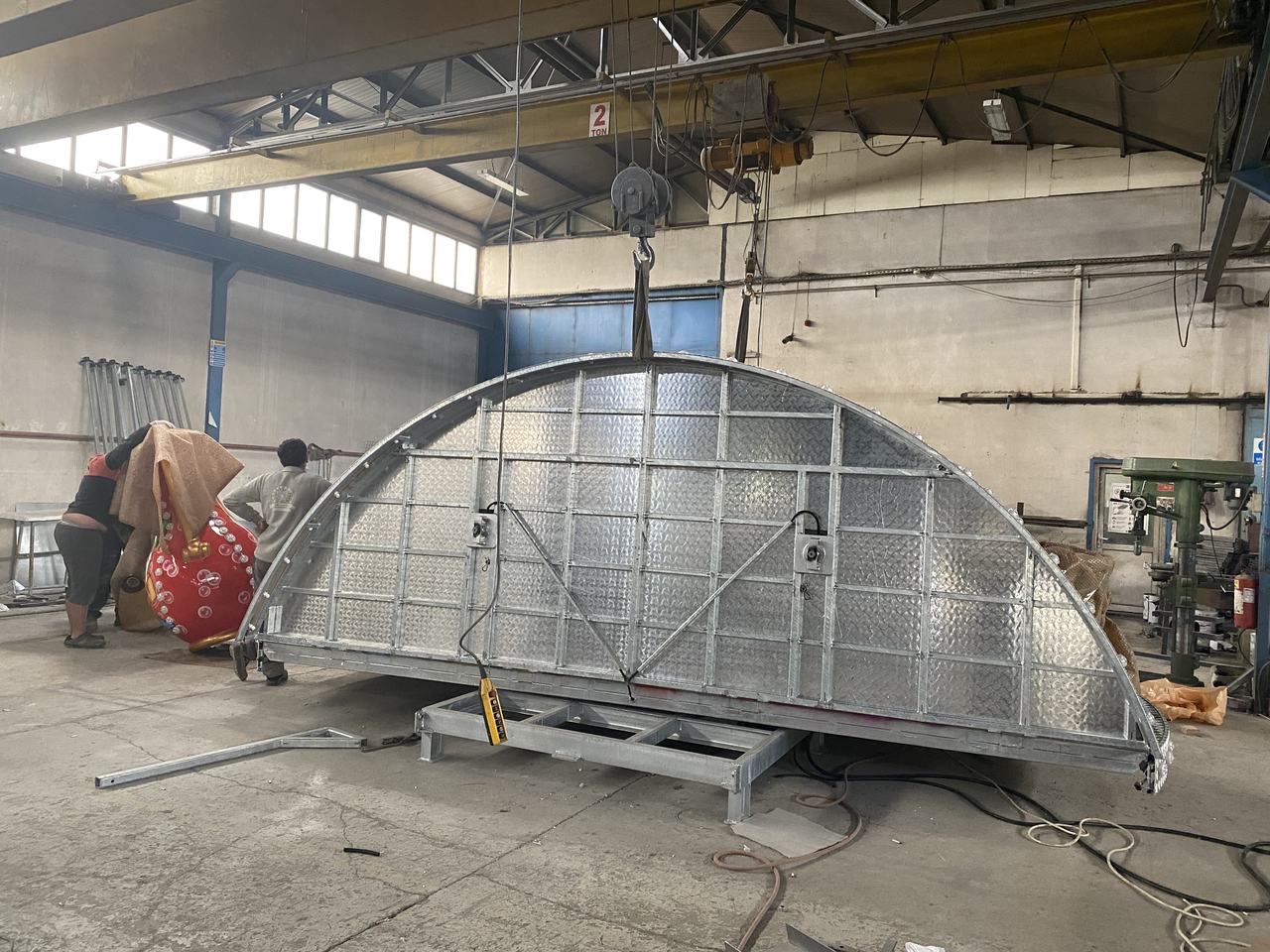 Tea Cup Ride — test di corsa della tazza di tè all'aperto