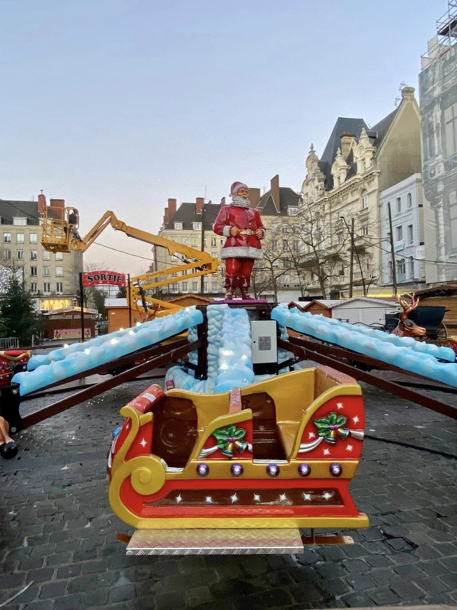 Père Noël volant — 32 coureurs par JKPARKRIDES