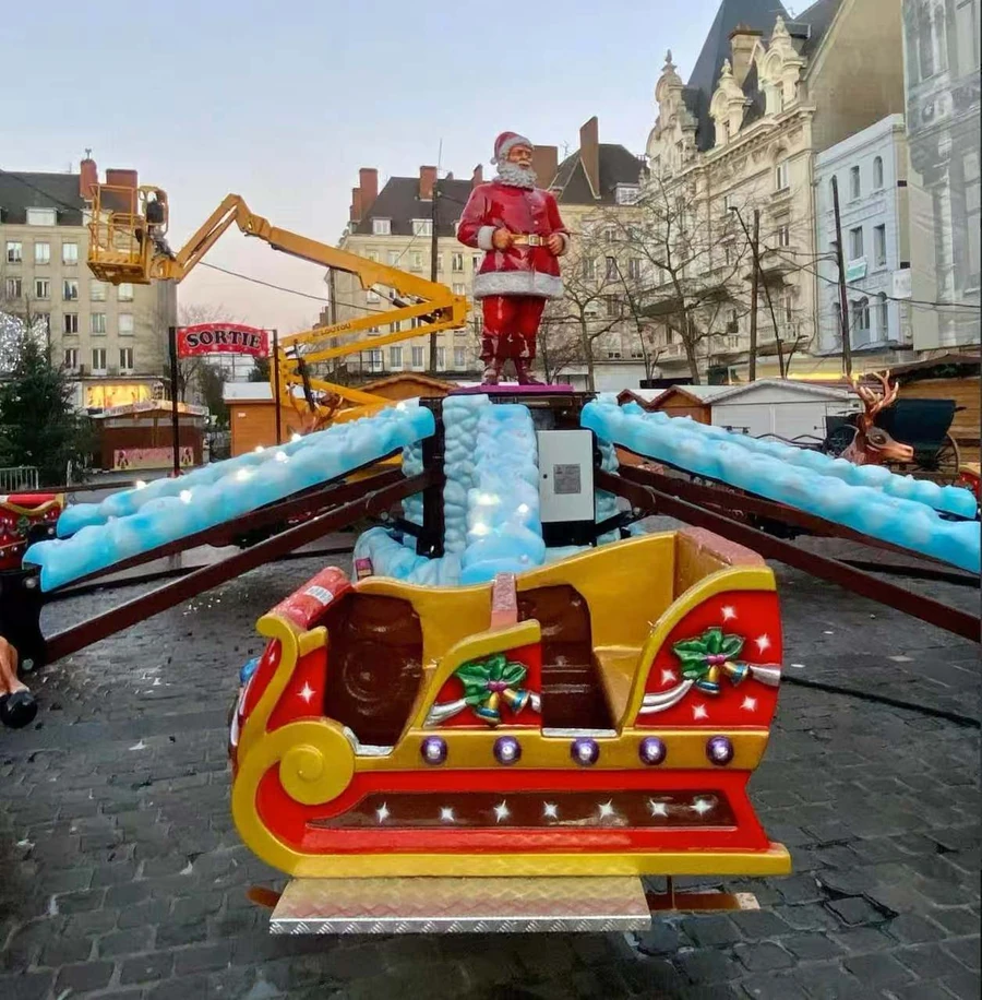 Père Noël volant — 32 coureurs par JKPARKRIDES