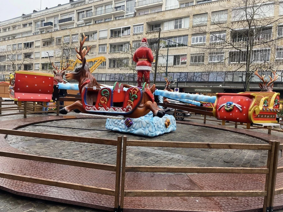 Père Noël volant — 32 coureurs par JKPARKRIDES