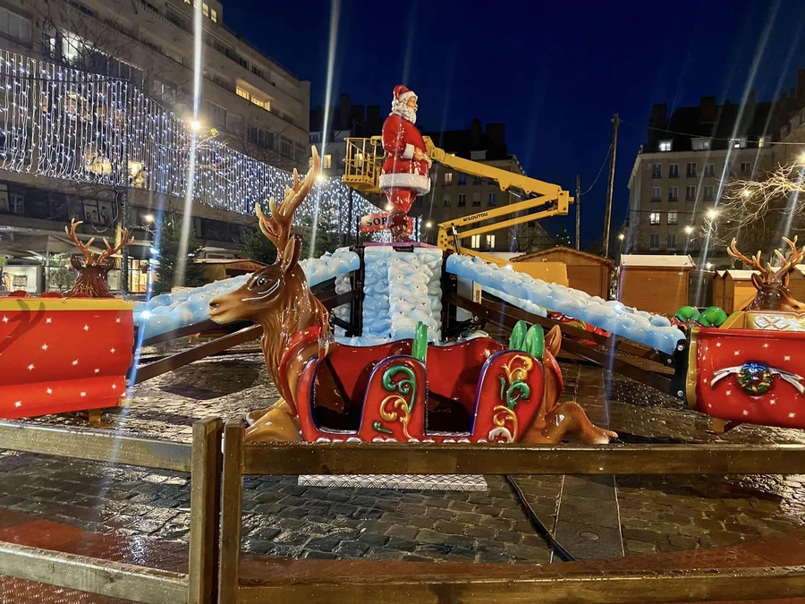 Père Noël volant — 32 coureurs par JKPARKRIDES