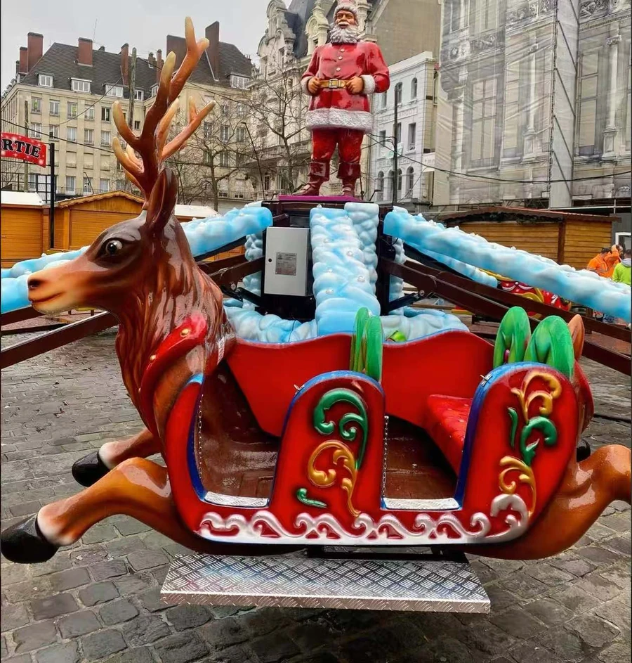 Père Noël volant — 32 coureurs par JKPARKRIDES