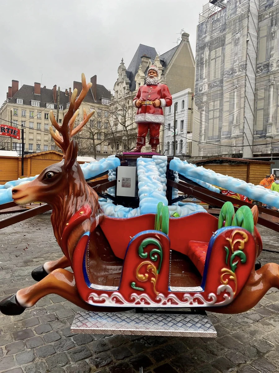Père Noël volant — 32 coureurs par JKPARKRIDES