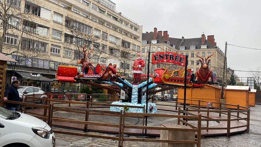 Père Noël volant — 32 coureurs par JKPARKRIDES
