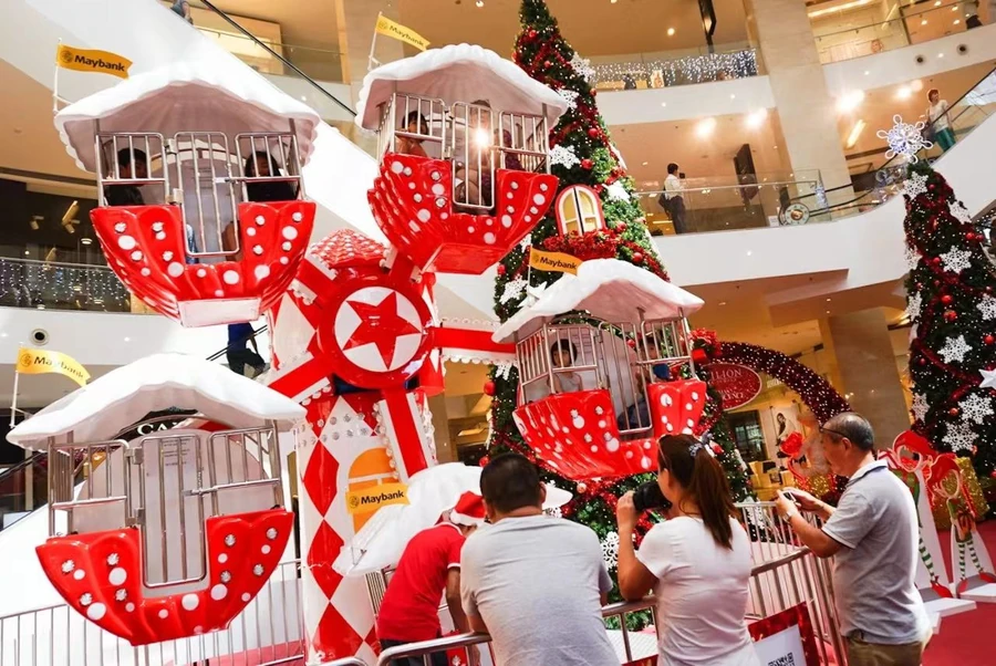 Roue de ferris X.mas — 7 m par JKPARKRIDES