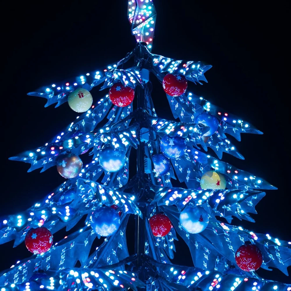 La scène de Noël Tree Ride opérationnelle par JKPARKRIDES
